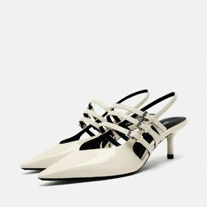 Brand new with tags! Zara patent leather pumps. Size 38.